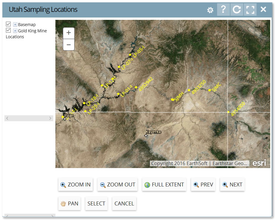 Ent-Map Facility Extents