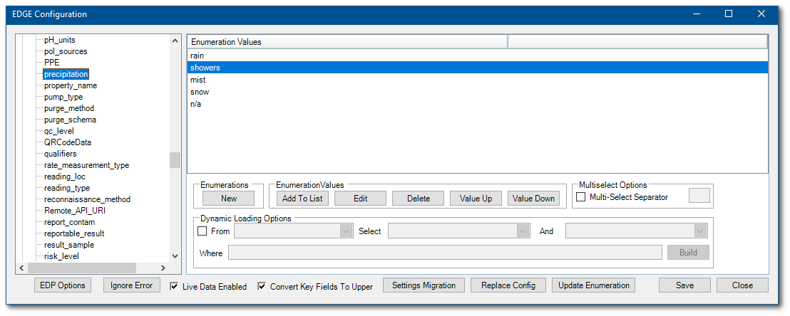 EDGE-Configuration-Enumerations