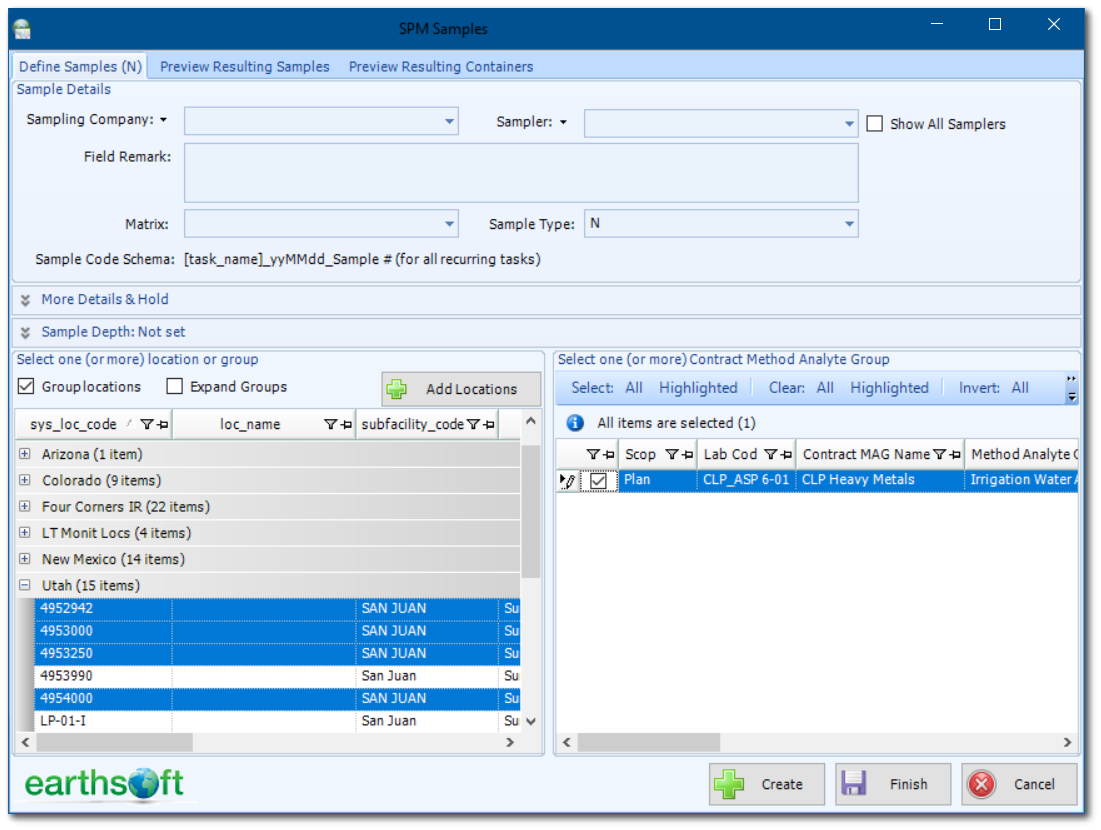 SPM-Defined-Samples